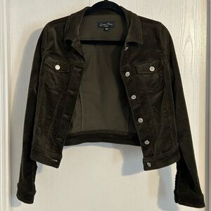 Love Tree | Dark Corduroy Jacket | Size Medium